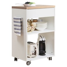 필웰 데이아 서랍형 이동 조리대, 잉글리쉬월넛