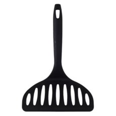 SALUS 佐藤金屬 寬面鍋鏟, 黑色, 1支