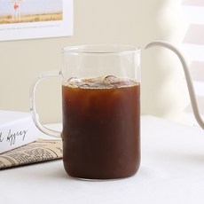 MAKA 耐熱方形玻璃杯 530ml M07, M-07, 1組