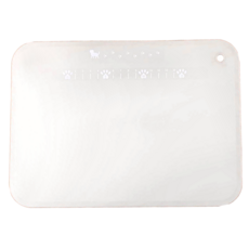 KAI 貝印 Nyammy 貓咪薄砧板 22x30x0.2cm 日本製造, 暖灰, 1個