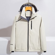 UNHEVE 男士簡潔滑雪板夾克