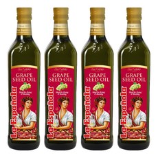 La Espanola 萊瑞 100%葡萄籽油, 750ml, 4瓶