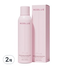 로블루 데미지케어 모찌버블 리브 인 폼 트리트먼트, 200ml, 2개