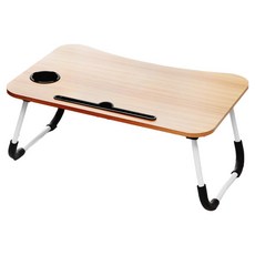 comet 多功能折疊床上桌 60 x 40 x 28cm, 木頭色