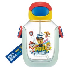 Skater 兒童吸管透明冷水壺, 汪汪隊立大功, 530ml, 1個