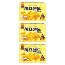 CROWN 皇冠 起司夾心Rich餅乾, 180g, 3盒