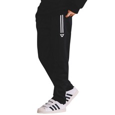 KISPO 青少年印花刷毛長褲