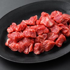 설로인 한우 숙성등심 1등급 국거리 (냉장), 300g, 1팩