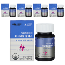 닥터프로그램 마그네슘 플러스, 60정, 5개