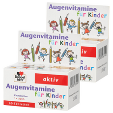 도펠헤르츠 아우겐비타민 포 킨더 키즈 멀티비타민, 2개, 66g