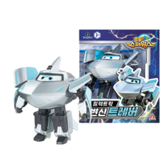 SUPER WINGS 電動變形特維爾機器人玩具, 混合色