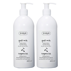 ziaja 齊葉雅 山羊奶身體保濕乳液, 400ml, 2瓶