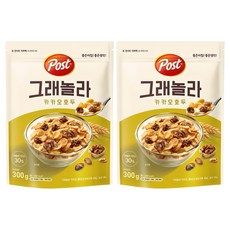Post 格蘭諾拉可可核桃麥片, 300g, 2包