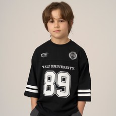 YALE KIDS 兒童款Yale運動7分T恤 YJCCLSE13205