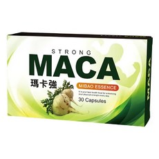 必盛氏 瑪卡強膠囊 MACA.L 精胺酸 鱉蛋 鋅酵母 燕窩胜肽 黑瑪卡, 0.6g, 30顆, 1盒