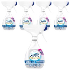 febreze 風倍清 PREMIUM 速乾織物除菌消臭噴霧 無香料 含酒精成分, 320ml, 5瓶
