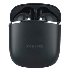 RONEVER 磁吸藍牙耳機, 黑色, 1個