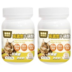 Cat Glory 驕傲貓 高濃度牛磺酸 全齡貓專用 (60g) 添加CoQ10, 心血管保健 + 抗氧化, 2罐