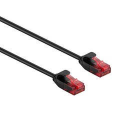 랜스타 CAT6 UTP 다이렉트 초슬림 랜케이블 LS-SL6, 블랙, 1개, 15m