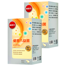 葡萄王 健常八益菌, 80顆, 0.6g, 2罐