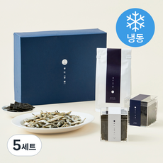 앵강마켓 남해 죽방멸치 160g + 미역 40g + 다시마 50g 3호선물세트 + 쇼핑백 (냉동), 5세트