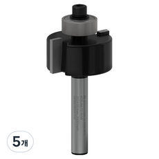 보쉬 루터 트리머 비트 라베팅 25.4 x 12.4 x 54 x 6 mm 2608628449, 5개