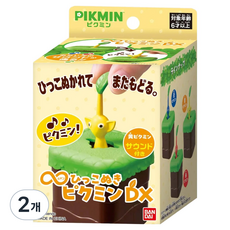 반다이 무한 뽑기 피크민 DX 피크민 노랑, 2개