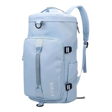 多功能兩用運動旅行包, 亮藍色, 1個