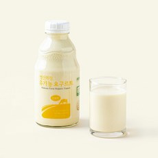 범산목장 유기가공식품인증 단호박 요구르트, 450ml, 1개