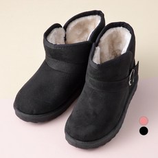 Lolly Tree 童款扣環帶麂皮刷毛靴