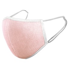 alphax 純蠶絲睡眠保濕口罩 17 x 12.5cm, 粉紅, 1片, 1入