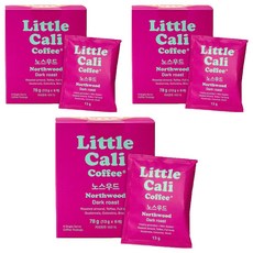 Little Cali Northwood 茶包式咖啡, 3個, 13g, 6入