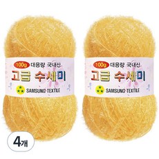 Yarna 大容量菜瓜布, #158, 4個