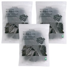 석하 깨끗하고 두꺼운 햇 자른다시마, 400g, 3개