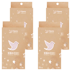 明基健康生活 幸福物語 寶寶系列 究極3D立體醫用口罩, 奶芋紫, 10片, 4盒