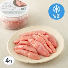 제철진미 탐스럽고 쫄깃한 백명란젓 (냉동), 300g, 4개