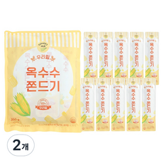 韓國產小麥&玉米手撕條隨身包, 2個, 350g