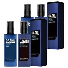 다슈 맨즈 아쿠아 딥 포텐 토너 + 워터풀 올인원 로션 세트, 2세트