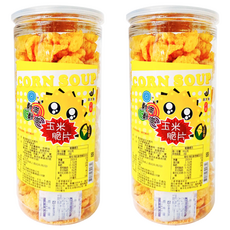 JIN TA YEOU 金大有 動滋動滋玉米脆片 (玉米濃湯風味), 160g, 2罐