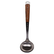 Kiyodo 花梨木柄湯杓, 棕色, 1支