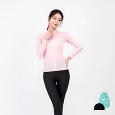 aquatica 女性高級防曬拉鍊外套 AQAWJP23002 + 高腰水上運動緊身褲 AQAWLE23001 套組