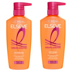 로레알파리 엘세브 드림랭스 샴푸 400ml + 컨디셔닝 헤어팩 375ml, 410ml, 1개