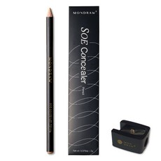 MONDRAW Soe 遮瑕筆 2g +削筆器組, 1組, MC503(遮瑕筆)+黑色(削筆器)