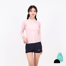 aquatica 女款防磨拉鍊外套 AQAWJP23002 + 層搭游泳衝浪短褲 WPT23002 套裝