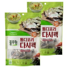 풀무원 통디포리 다시팩 5p, 90g, 2개