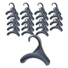 메이크마인 공간활용 플라스틱 옷장 가방걸이, 그레이, 20개