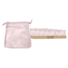 JAYTER 杰特 絨布抽繩飾品收納袋, 粉色, 10個