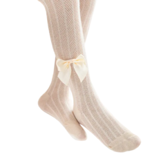 JB Design 網眼透氣蝴蝶結褲襪 M (建議身高80-90CM) 3-5歲適用