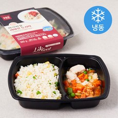 마이비밀 라이킷 도시락 야채볶음밥과 치즈숯불닭가슴살 2개입 (냉동), 380g, 1개