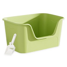 둥둥펫 고양이 초대형 화장실, 그린, 1개